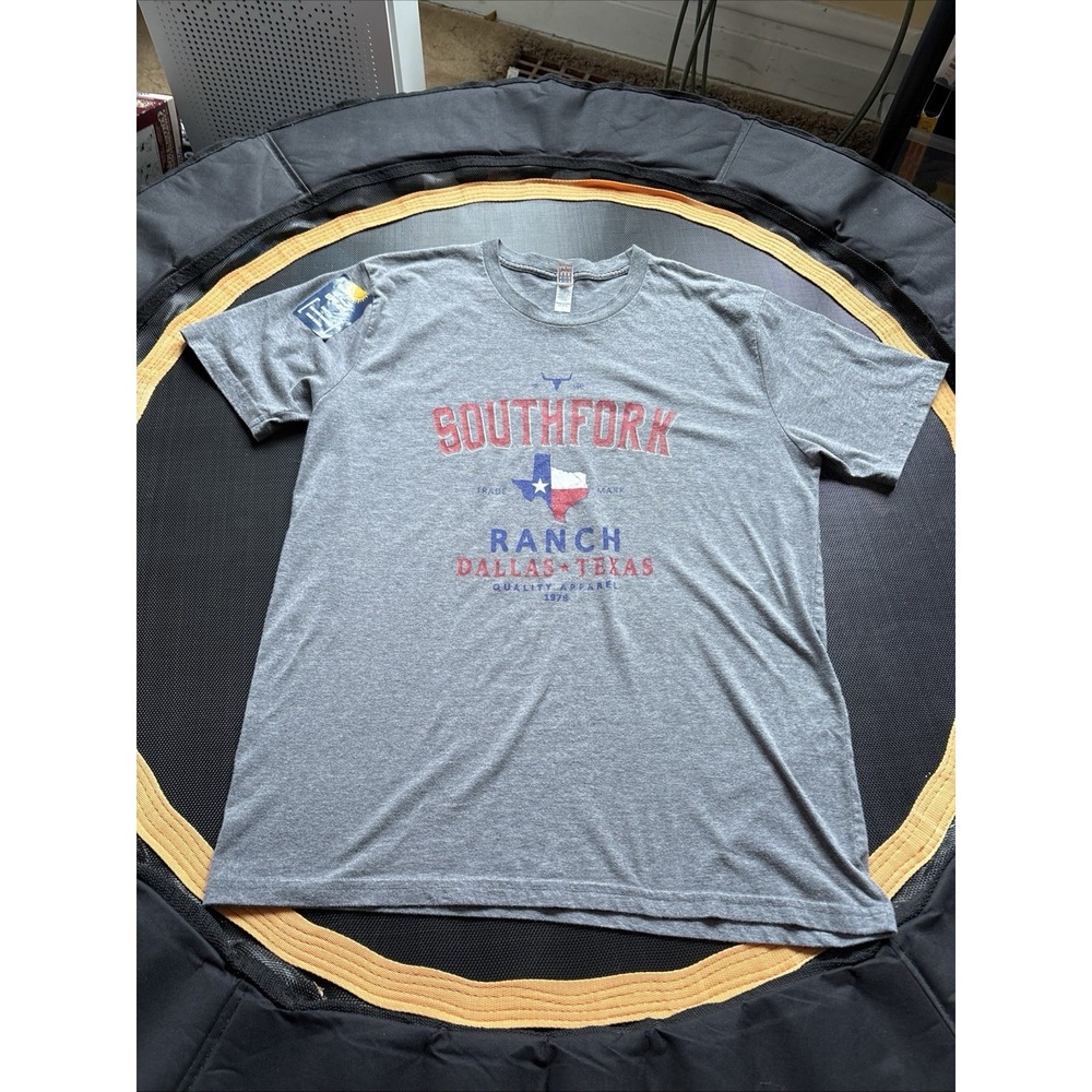 Southfork Ranch Dallas Texas 1978 grey T-shirt size L